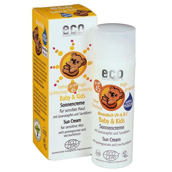 Eco Cosmetics Baby Sonnencreme LSF 45 Eco Cosmetics Baby Sonnencreme LSF 45