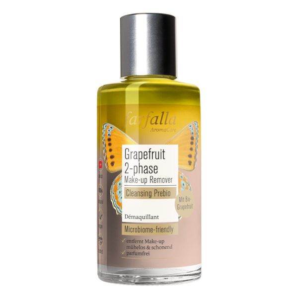 Farfalla Grapefruit 2-phase Make-up Remover Cleansing Prebio