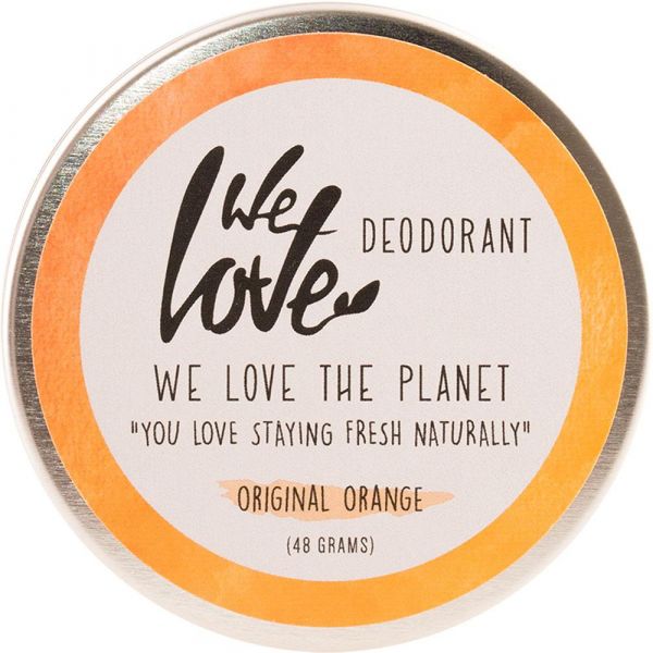 We Love The Planet Natürliche Deo Creme Original Orange