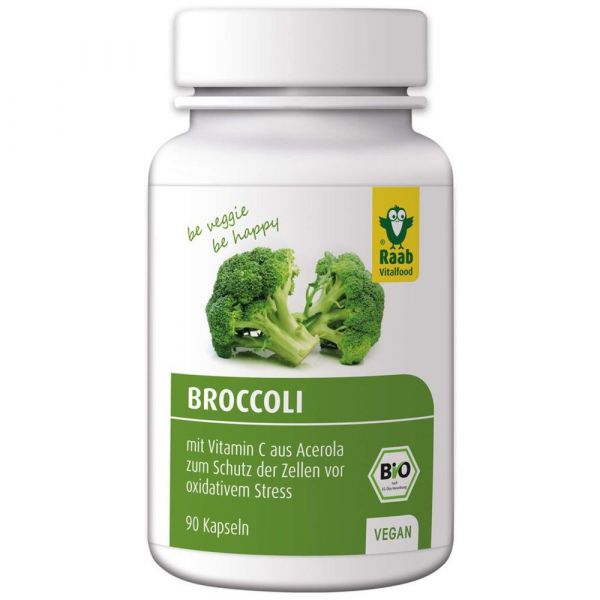 Raab Vitalfood Broccoli Kapseln bio Dose