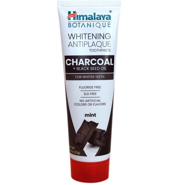 Himalaya Herbals Botanique Whitening Holzkohle Zahncreme