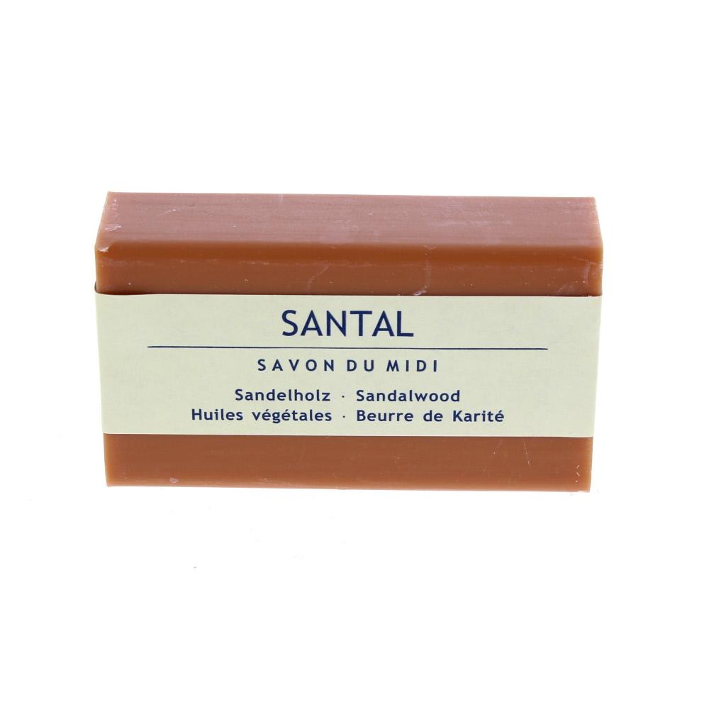 Savon Du Midi Savon au beurre de karité Bois de santal 100 g - Savon Du Midi