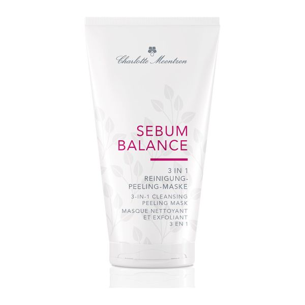Charlotte Meentzen Sebum Balance 3 in 1 Reinigung Peeling Maske