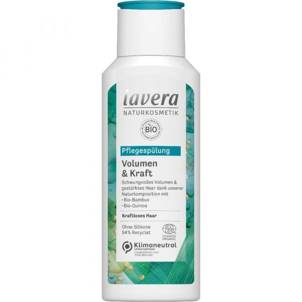 Lavera PFLEGESPÜLUNG VOLUMEN & KRAFT Bio-Bambus & Bio-Quinoa