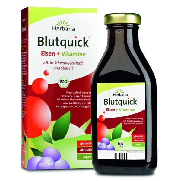 Herbaria Blutquick ohne Alkohol 250ml