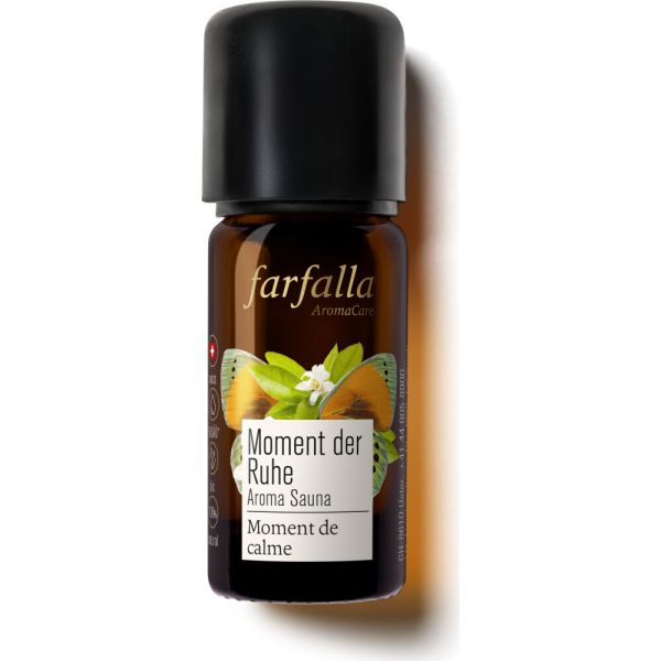 Farfalla Aromamischung Moment der Ruhe Aroma Sauna Stress Balance