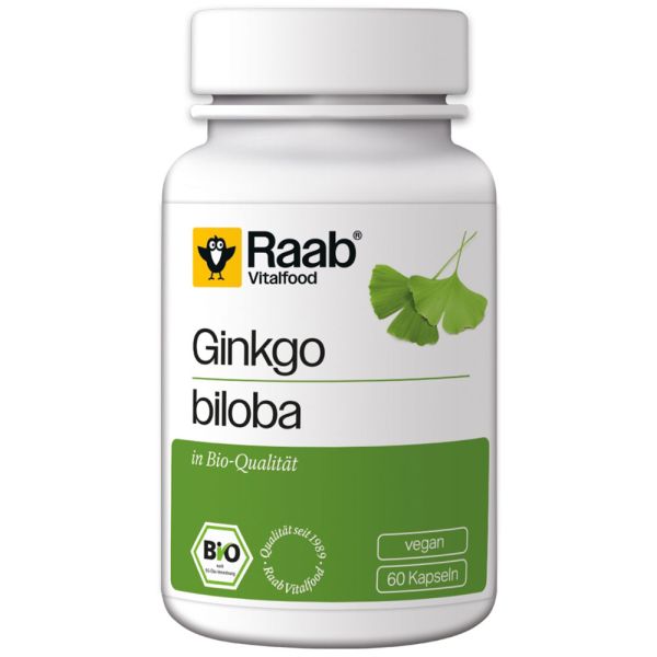 Raab Vitalfood Ginkgo biloba Kapseln Raab Vitalfood Ginkgo biloba Kapseln