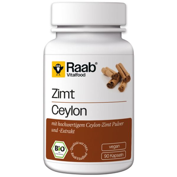 Raab Vitalfood Zimt Ceylon Kapseln bio Raab Vitalfood Zimt Ceylon Kapseln bio