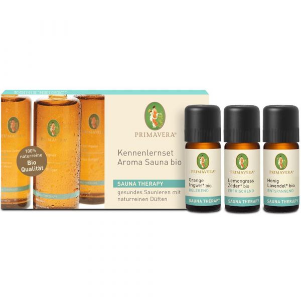 Primavera Kennenlernset Aroma Sauna bio Primavera Kennenlernset Aroma Sauna bio