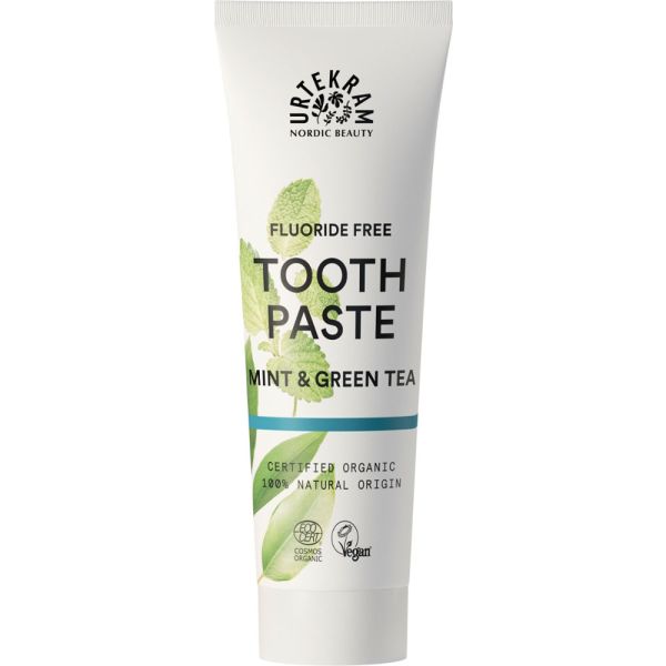 Urtekram Mint & Green Tea Toothpaste Urtekram Mint & Green Tea Toothpaste
