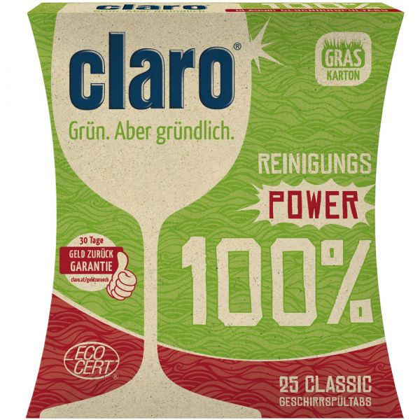 claro Geschirrspültabs Classic claro Geschirrspültabs Classic