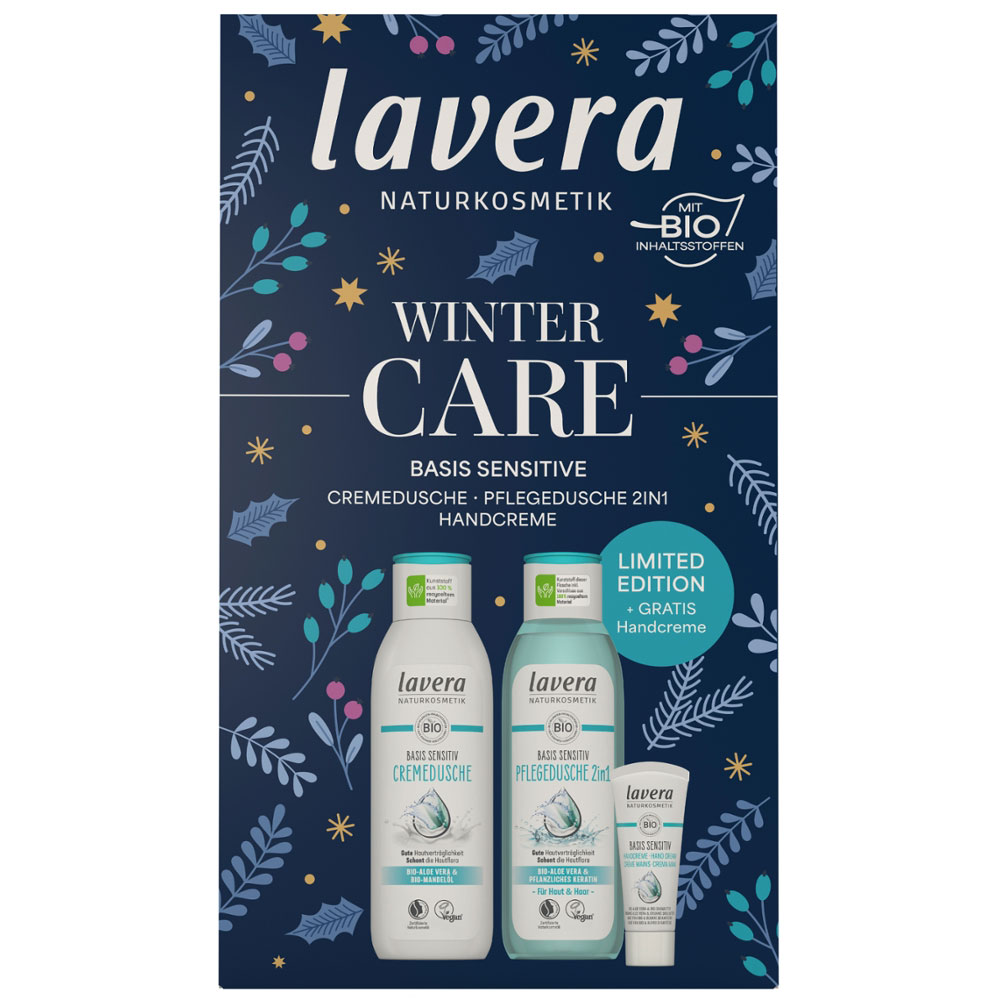 Coffret cadeau Lavera Winter Care - Gel douche