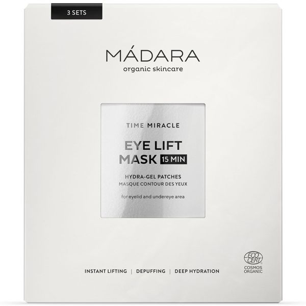 Madara TIME MIRACLE Hydra-Gel Augenpatches 3 Stück Madara TIME MIRACLE Hydra-Gel Augenpatches 3 Stück