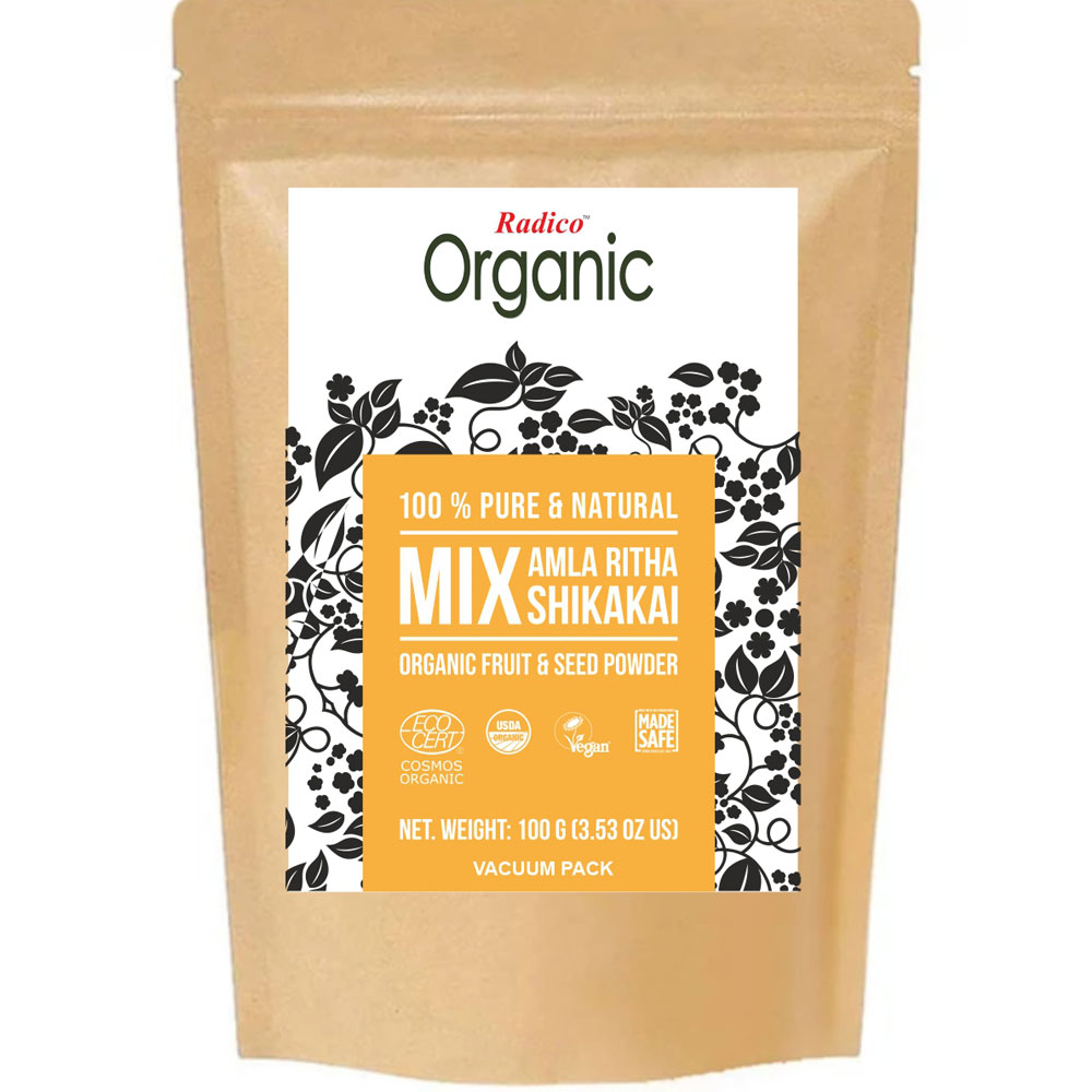 Radico Haarkur Mix Amla Shikakai Ritha 100 g - Radico