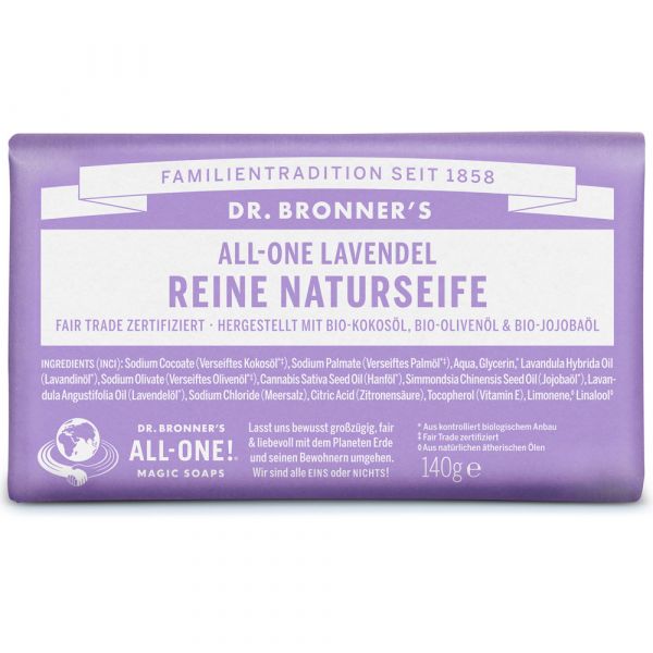 Dr. Bronners Reine Naturseife Lavendel