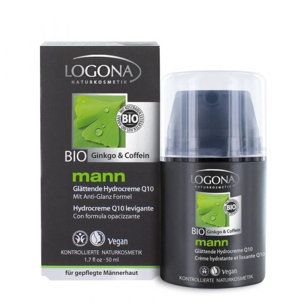 Logona Mann glättende Hydrocreme Q10