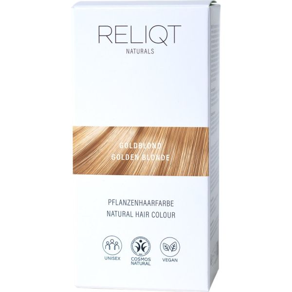 RELIQT Pflanzenhaarfarbe GOLDBLOND