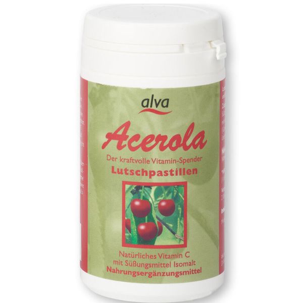Alva Acerola Lutschpastillen rein natürliches Vitamin C