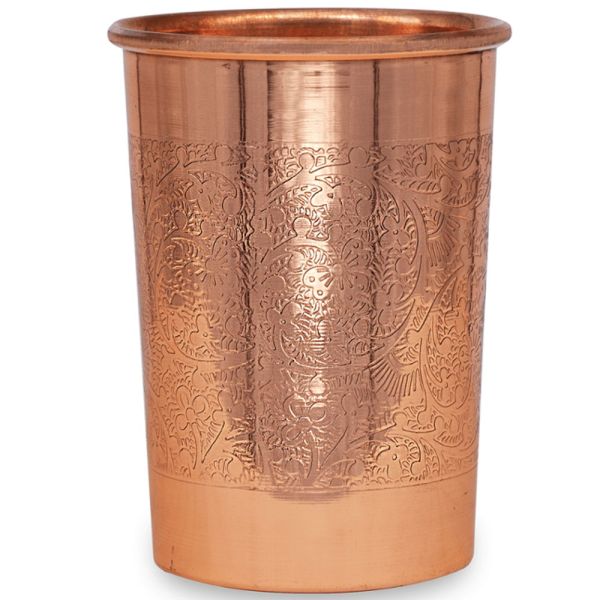 Govinda Kupferbecher graviert 0,35 Liter Govinda Kupferbecher graviert 0,35 Liter