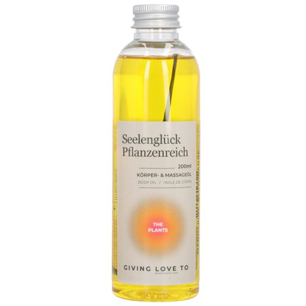 Giving Love To Pflege-Körper und Massageöl Plants 200ml