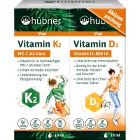 hübner® Vitamin D3 und K2 Kombipackung