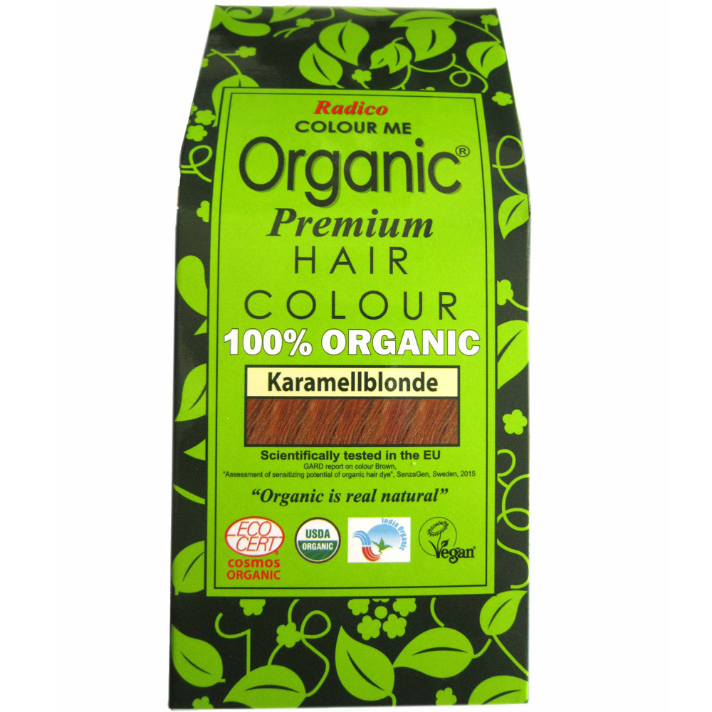 Radico Coloration organique blond caramel 100 g - Radico