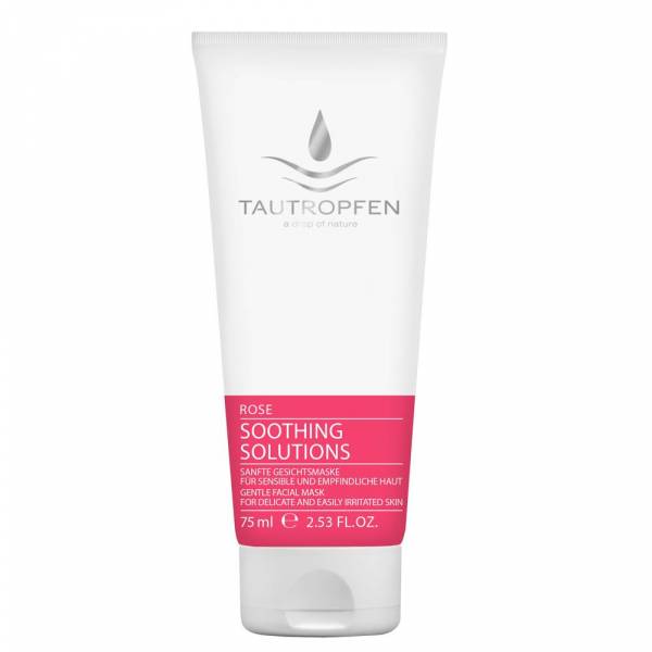 Tautropfen Rose Sanfte Gesichtsmaske