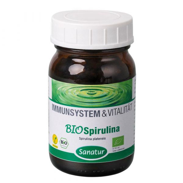 Sanatur Spirulina Kapseln 100 Stück
