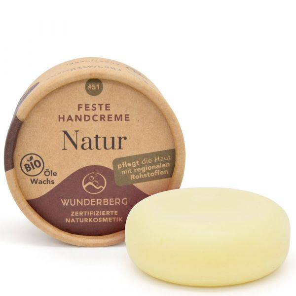 Wunderberg Feste Handcreme Natur