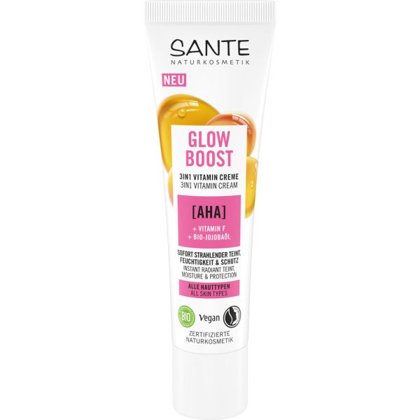 Sante Glow Boost 3in1 Vitamin Creme AHA & Vitamin F
