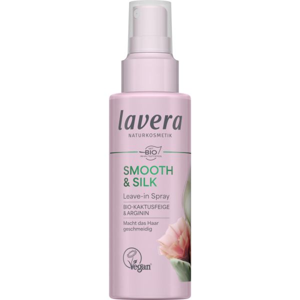 Lavera SMOOTH & SILK LEAVE-IN SPRAY Bio-Kaktusfeige & Arginin