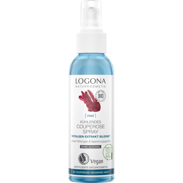 Logona Kühlendes Couperose Spray Rotalgenextrakt SILIDINE®