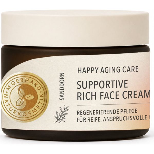 M. Gebhard Naturkosmetik SUPPORTIVE RICH FACE CREAM