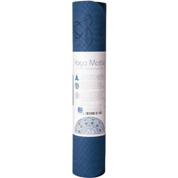 Berk Yogamatte blau