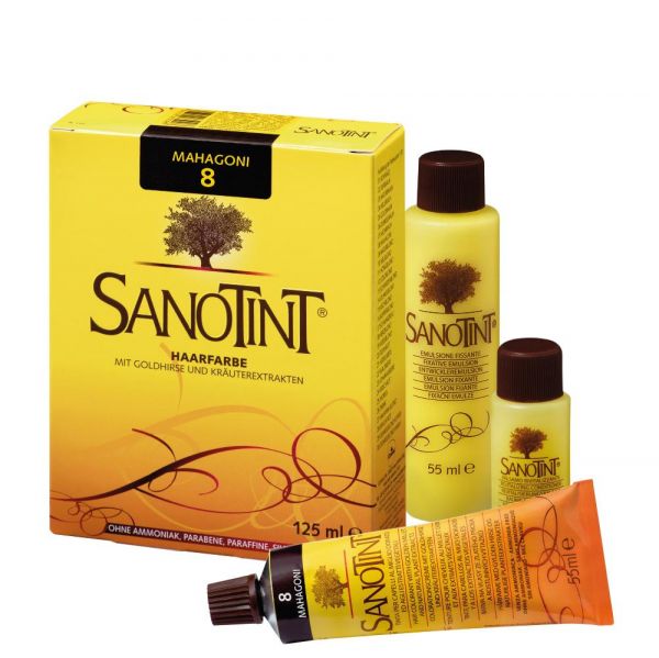 SANOTINT® Haarfarbe Mahagoni Nr. 8 SANOTINT® Haarfarbe Mahagoni Nr. 8