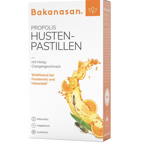 Bakanasan Propolis Husten-Pastillen Honig