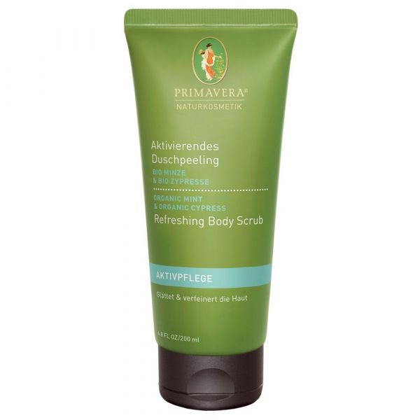 Primavera Aktivierendes Duschpeeling Minze Zypresse 200ml Primavera Aktivierendes Duschpeeling Minze Zypresse 200ml
