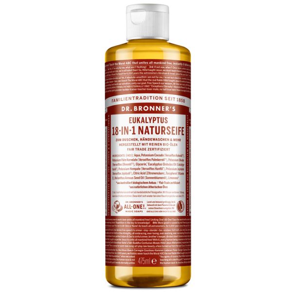 Dr. Bronner´s 18-IN-1 Naturseife Eukalyptus 475ml