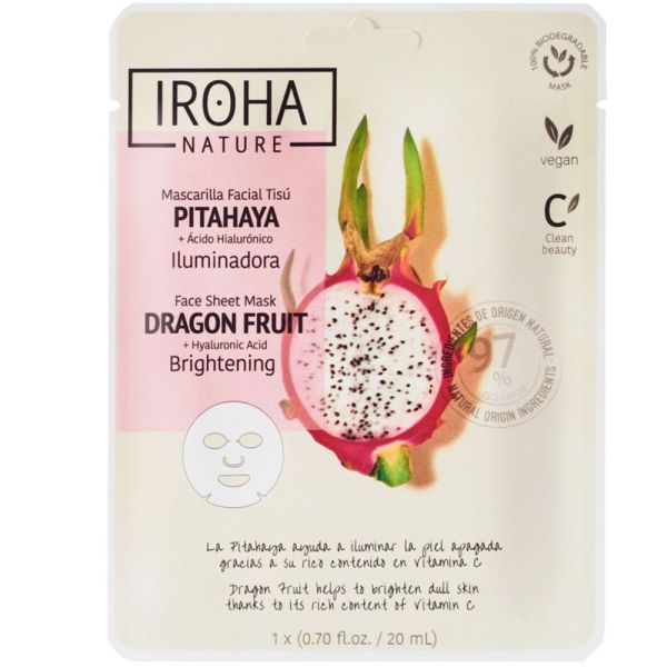 IROHA Dragon Fruit Brightening Gesichtsmaske