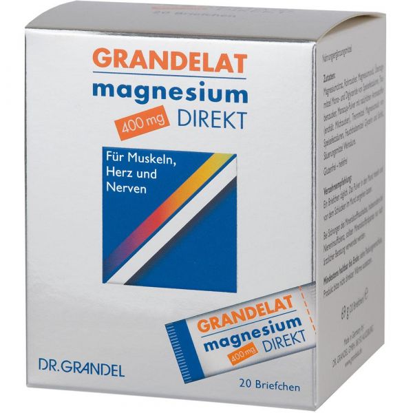 Dr. Grandel Grandelat Magnesium 400 direkt 20 Stück Dr. Grandel Grandelat Magnesium 400 direkt 20 Stück