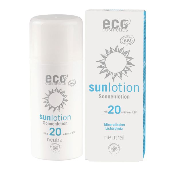 Eco Cosmetics Sonnenlotion LSF 20 neutral