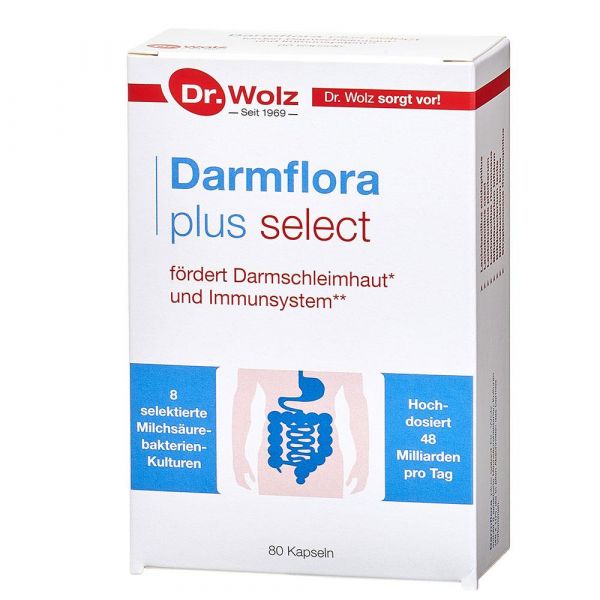 Dr. Wolz Darmflora plus select 80 Kapseln