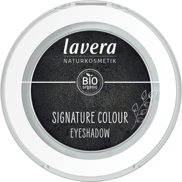Lavera Signature CoLour Eyeshadow Black Obsidian 03 schwarz