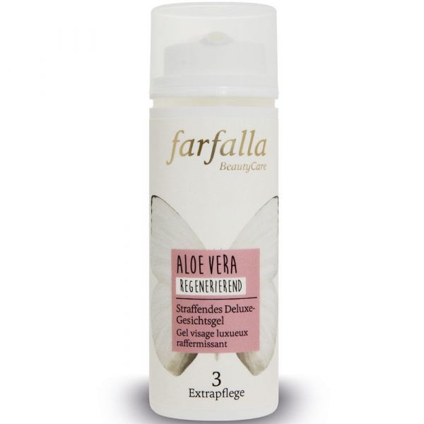 Farfalla Aloe Vera Straffendes Deluxe Gesichtsgel 50ml regenerierend