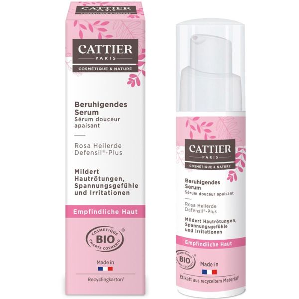 Cattier Serum mit Rosa Heilerde