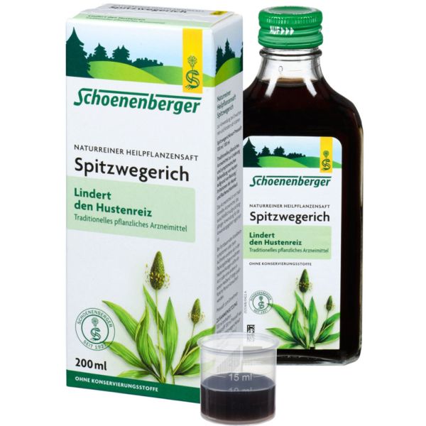 Schoenenberger Spitzwegerich-Saft Schoenenberger Spitzwegerich-Saft