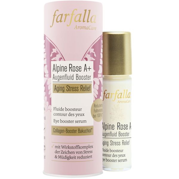 Farfalla Alpine Rose A+ Augenfluid Booster Aging Stress Relief