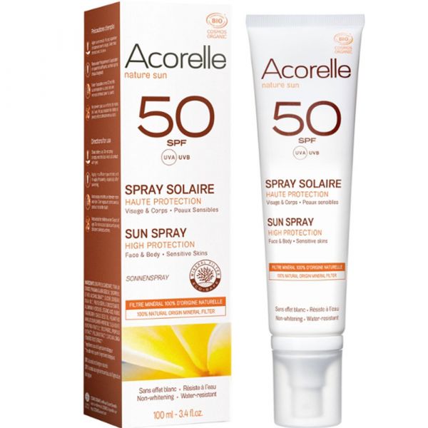 Acorelle SUN SPRAY LSF 50 Sensible Haut und Kinder