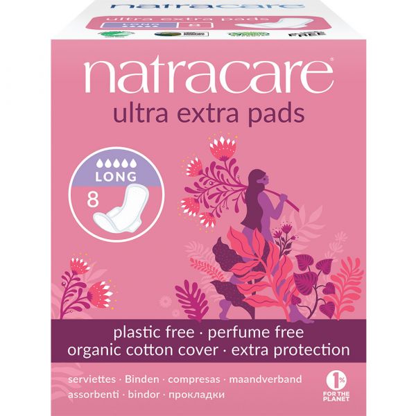 Natracare Ultra Extra Pads Long