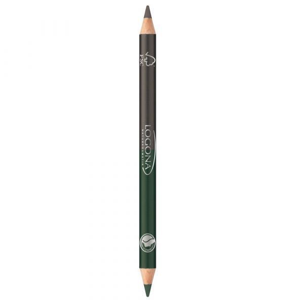 Logona Double Eyeliner Pencil No.02 forest
